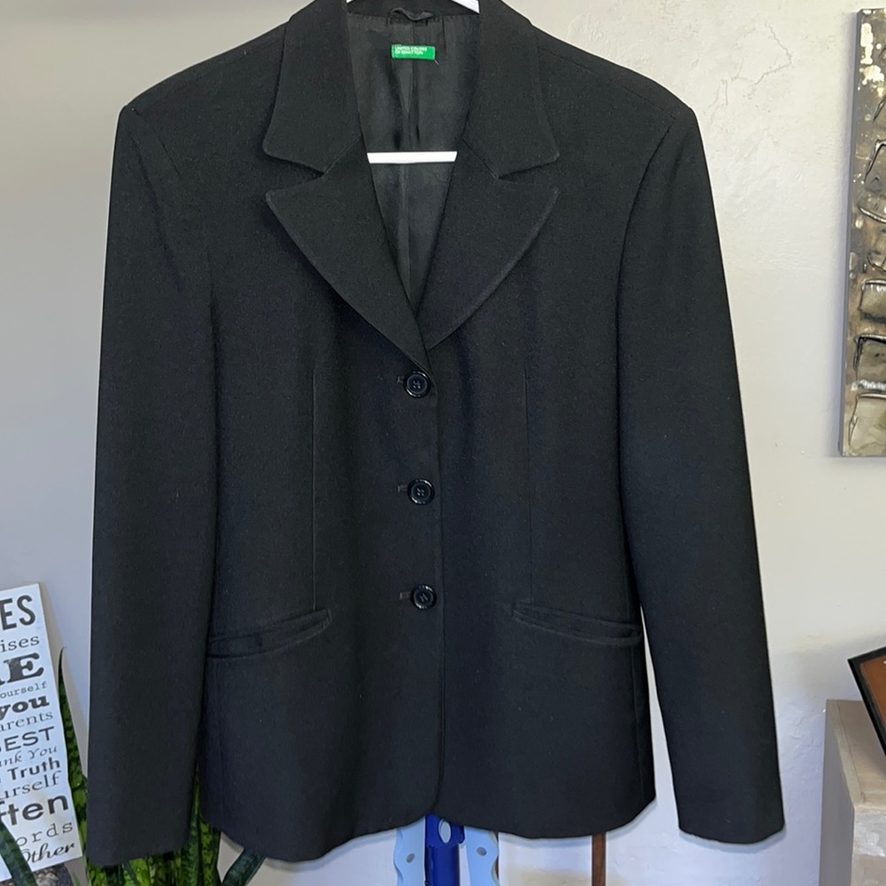 United Colors of Benetton Ladies Blazer. Italian 42 = US Small